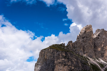 Dolomites Italy - Val Gardena -  Passo Sella