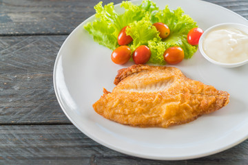 fried fish steak