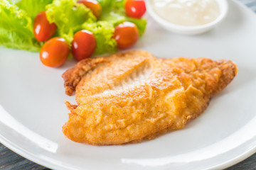 fried fish steak