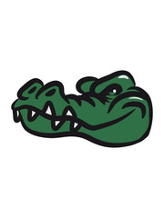 Crocodile funny evil