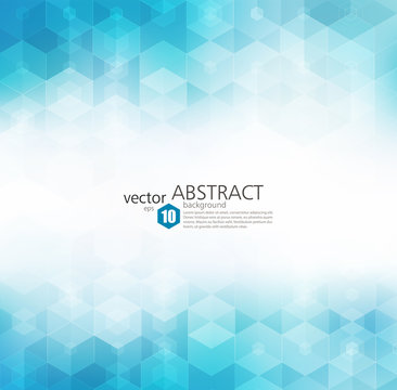 Vector Abstract geometric background. Template brochure design