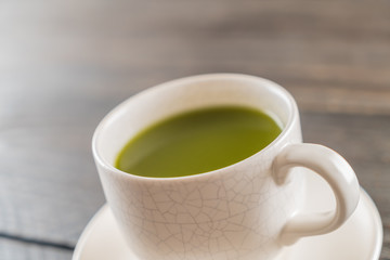 hot matcha