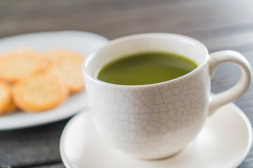 hot matcha
