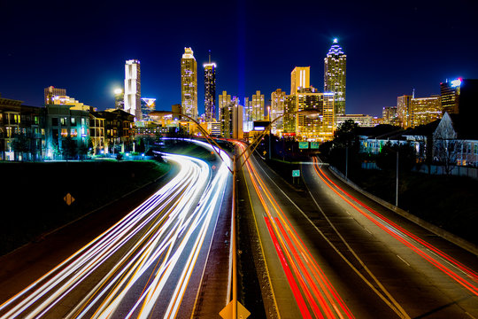 Time Lapse of Atlanta Traffic