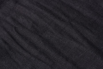 Fototapeta premium Texture of black jeans