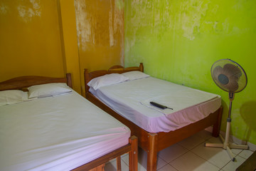 poor hostel room