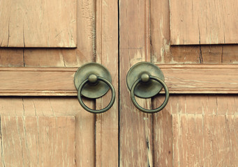 Door knob - vintage effect style pictures