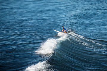 Learning to surf in California