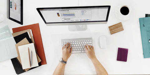 Businesswomen Creative Inspiration Occupation Concept