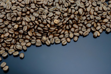 Roasted coffee beans