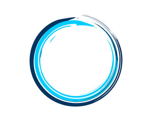 Enso Zen Symbol Blue