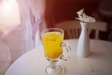Sea buckthorn tea.