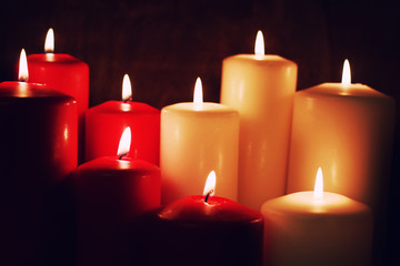 macro candle light set