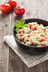 Tabouleh, a cousous salad