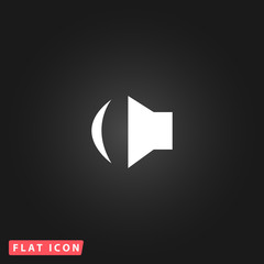 Sound flat icon