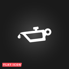 simple engine oil icon