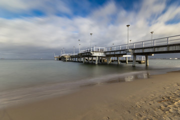 Fototapeta premium The pier in Gdansk