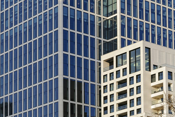 Fototapeta premium Verglasung