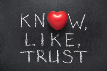 know,like,trust heart