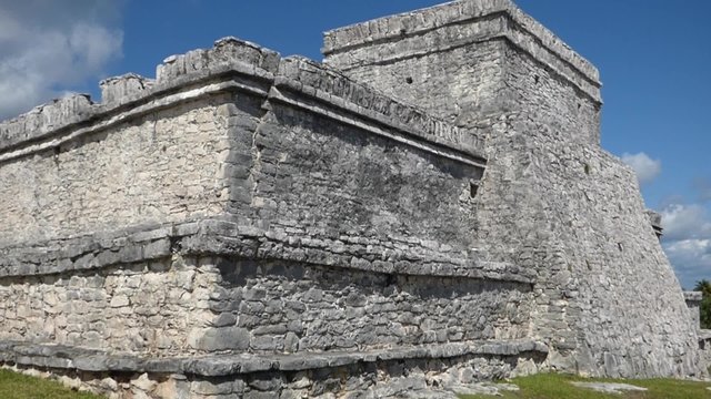 tulum pyramids in quintana roo mexico