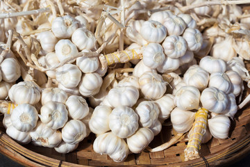 Organic garlic.