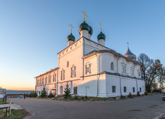 evening in the monastery