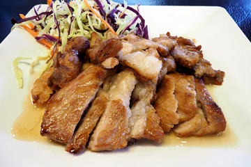 Fried pork