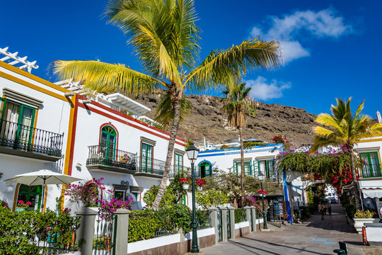 Puerto de Mogan, a beautiful, romantic town on Gran Canaria, Spain