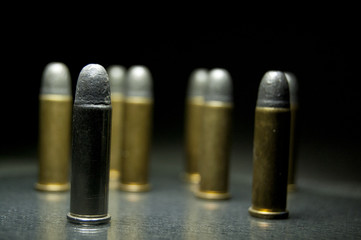 bullet magnum /  bullets in dark