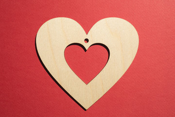 Wooden heart