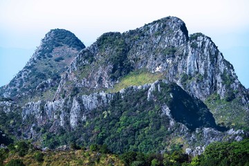 View On Top Big Mountain