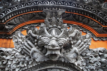 Architecture Details, Tanah Lot Temple, Bali ,Indonesia