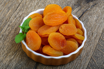 Dried apricots