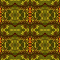 Vector Seamless Vintage Lace Pattern