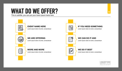 Company Services Presentation Slide