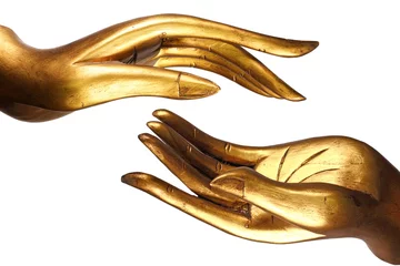  Hand Boeddha goud © hiran5