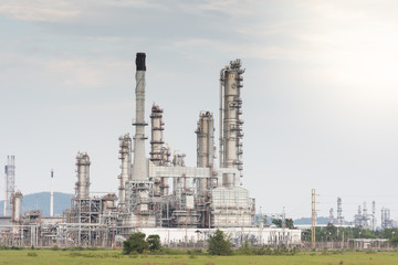 Fototapeta premium oil refinery plant