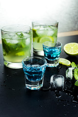 Tasty alcoholic coctails