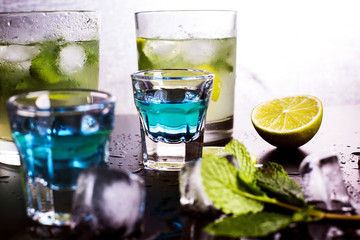 Tasty alcoholic coctails