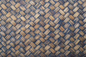 Native Thai style bamboo wall