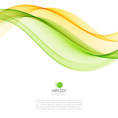 Abstract motion  wave illustration