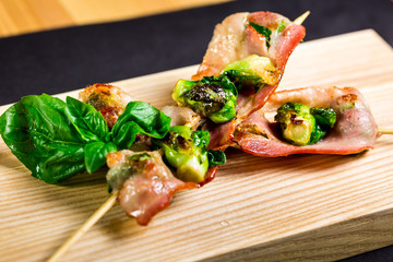 crispy organic heritage smoked bacon from a local organic farm