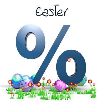 easter percent icon