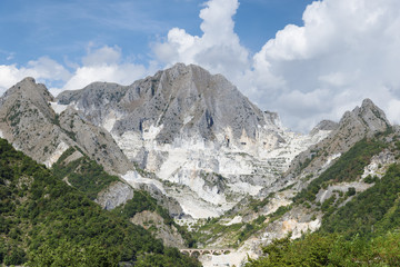 Carrara marble quarry, Tuscany, Italy