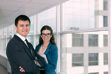 businessman in office