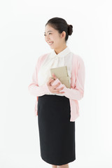 笑顔のビジネスウーマン