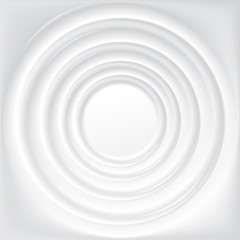 Vector background with concentric circles of water