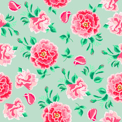 floral seamless pattern