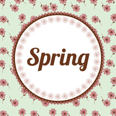 Spring season design 