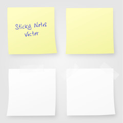 sticky notes vektor 